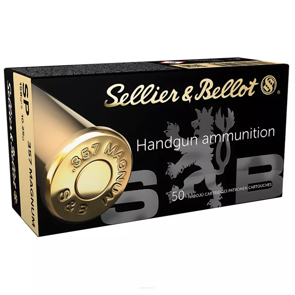 Am. Kul. Sellier&Bellot SP - .357 Mag 10,25g SP - Opk. 50 szt.