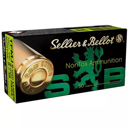 Am. Kul. Sellier&Bellot Nontox - 9x19 7,5 g TFMJ - Opk. 50 szt.