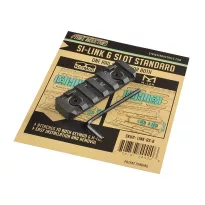 Strike Industries - Szyna LINK KeyMod / M-LOK 6 bramek - Czarny - LINK-RS-6 - 5