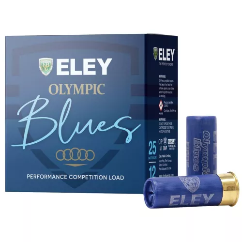 Am. Śrut. Eley Olympic Blues - 12/70 24g śrut 7,5 - Opk. 25 szt.