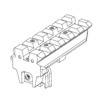 Strike Industries -  Szyna montażowa Rear Sight Mount - G17/18 - Czarny - SI-GSR - 6