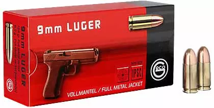 Am. Kul. Geco FMJ - 9x19 8,0g FMJ - Opk. 50 szt.