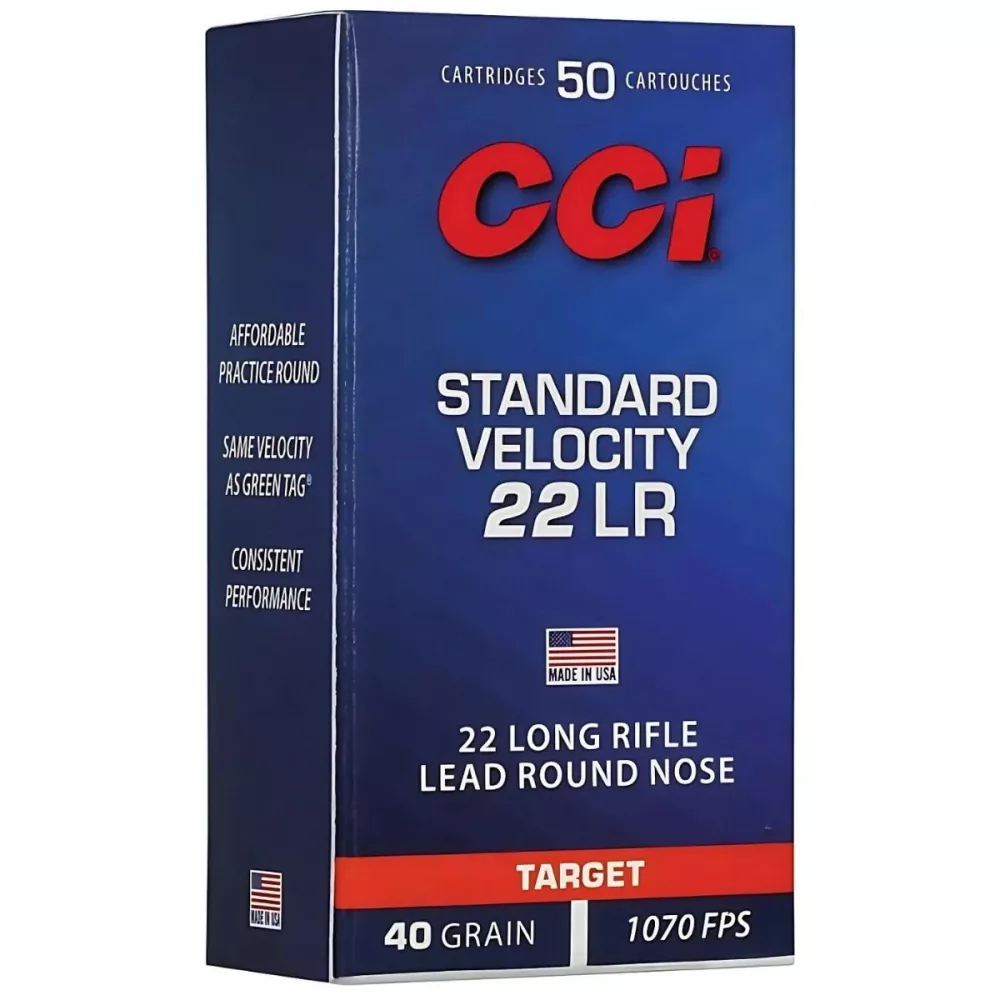 Am. B. Z. CCI Standard Velocity - .22 LR 40gr Standard - Opk. 50 szt.