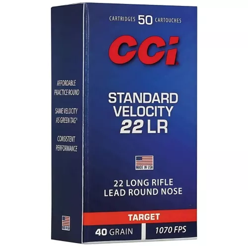 Am. B. Z. CCI Standard Velocity - .22 LR 40gr Standard - Opk. 50 szt.