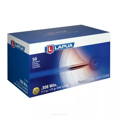 Am. Kul. Lapua OTM Scenar L - .308 Win 11,3g OTM - Opk. 50 szt.