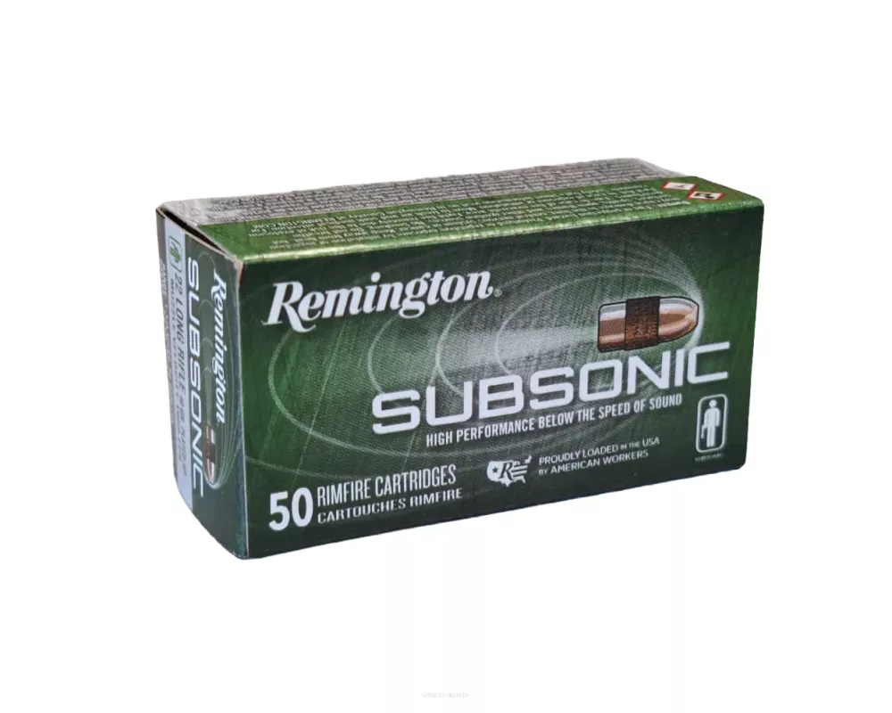 Am. B. Z. Remington Subsonic - .22 LR 40gr CP HP - Opk. 50 szt.