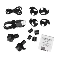 Słuchawki aktywne Nitecore NE20 - Bluetooth, Czarne - 4