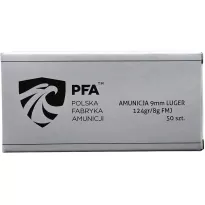 Am. Kul. PFA NOWA - 9x19 8 g FMJ - Opk. 50 szt. - 2