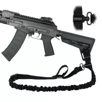 Ragnarok - Elastyczny dwupunktowy pas FORSETI QD Gen. II - Czarny - 2