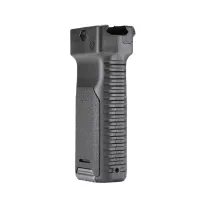 Strike Industries - Chwyt przedni z dwójnogiem - Czarny - SI-AR-AL-BIPOD-GY - 2