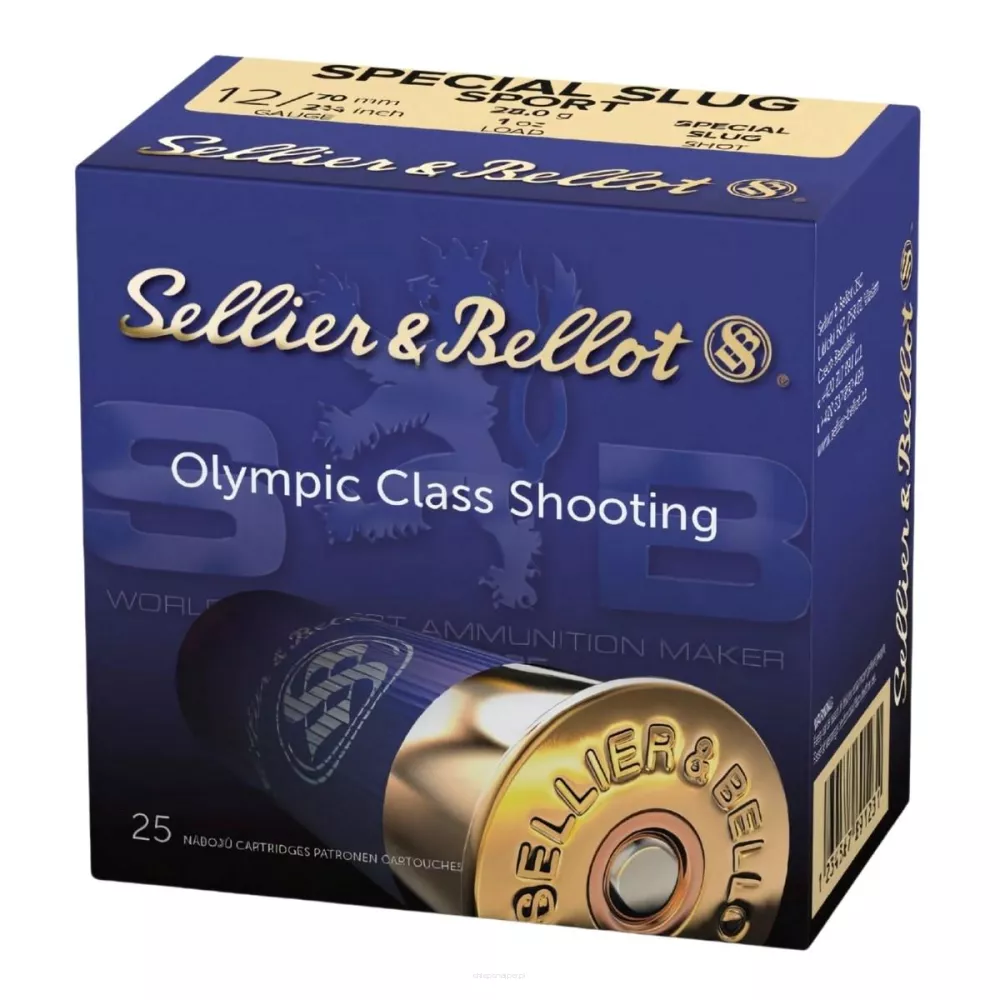 Am. Breneka Sellier&Bellot Special Sport - 12/70 28g slug - Opk. 25 szt.