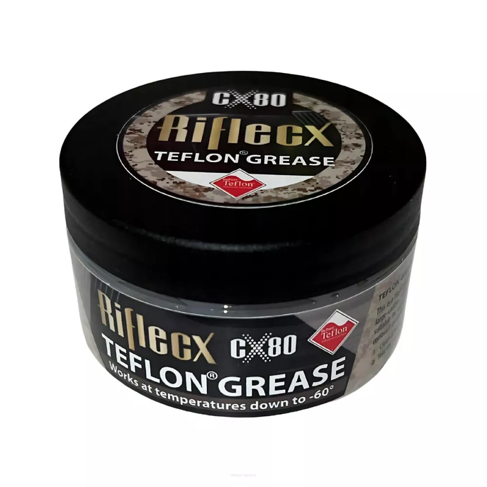 RifleCX - Smar stały teflonowy do broni - 100g