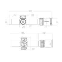 Vector Optics - Luneta biegowa Continental x10 1-10x28 - FFP - VET-RAR 2 - Czarny - SCFF-62 - 3