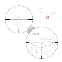 Vector Optics - Luneta biegowa Continental x10 1-10x28 - FFP - VET-RAR 2 - Czarny - SCFF-62 - 2