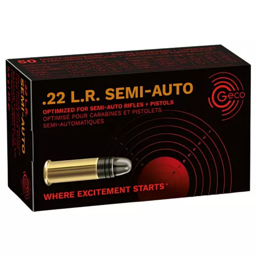 Am. B. Z. Geco LFB Semi-Auto - .22 LR Semi-Auto - Opk. 50 szt.