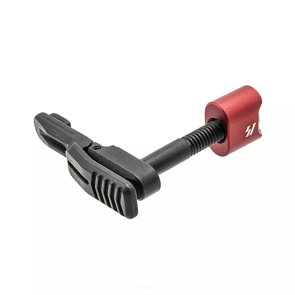 Strike Industries - Obustronny Zwalniacz magazynka Ambi Mag Release do platformy AR-15 - Czerwony - SI-AR-AMBI-MR-RED