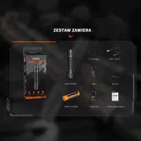 Fenix PD32R - Latarka taktyczna - 1400 lumenów - 6