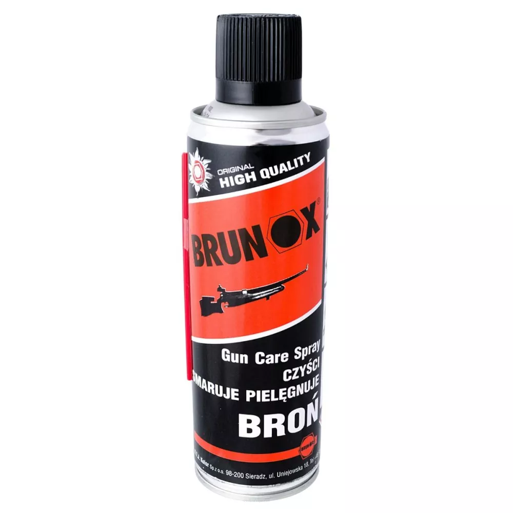 Brunox - Gun Care Spray - uniwersalny środek do czyszczenia broni - 300 ml