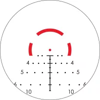 Vortex - Luneta celownicza Strike Eagle 1-8X24 30mm AR-BDC3 - SE-1824-2 - 9