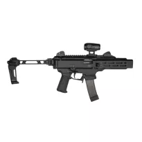 Strike Industries - Składana kolba teleskopowa na szynę picatinny - Czarna - SI-FSA-DUAL - 3