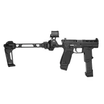 Strike Industries - Składana kolba teleskopowa na szynę picatinny - Czarna - SI-FSA-DUAL - 5