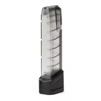 Strike Industries - Stopka magazynka +5 do Glock 19 - SI-EMP-AL-G19-BK - 4