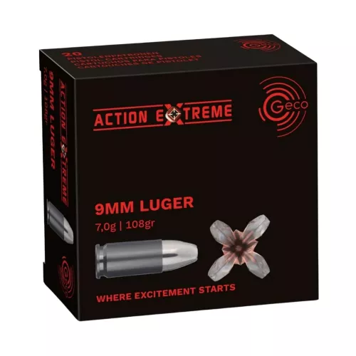 Am. Kul. Geco Action Extreme - 9x19 - Opk. 20 szt.