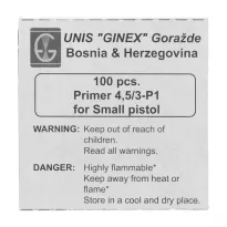 Spłonka Ginex pistoletowa mała 100 szt. - 3