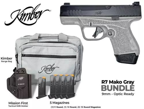 BROŃ PISTOLET KIMBER R7 MAKO OR GRAY 11/13/3X15RD