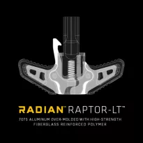 Radian Weapons - Obustronna dźwignia przeładowania AR-15 Radian Raptor LT - polimerowa - R0148 - 5