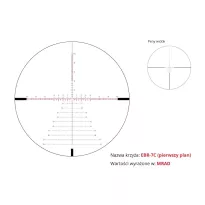 Vortex - Luneta celownicza Razor II HD 4,5-27x56 FFP 34 mm EBR-7 MRAD - 6