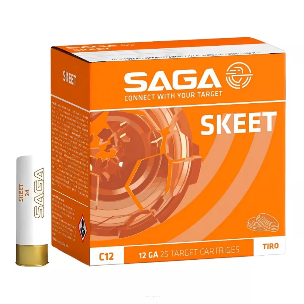Am. Śrut. SAGA Skeet - 12/70 24g śrut 9