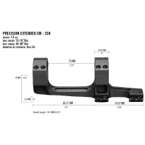 Vortex - Montaż Precision Extended 30 mm - CM-530 - 4