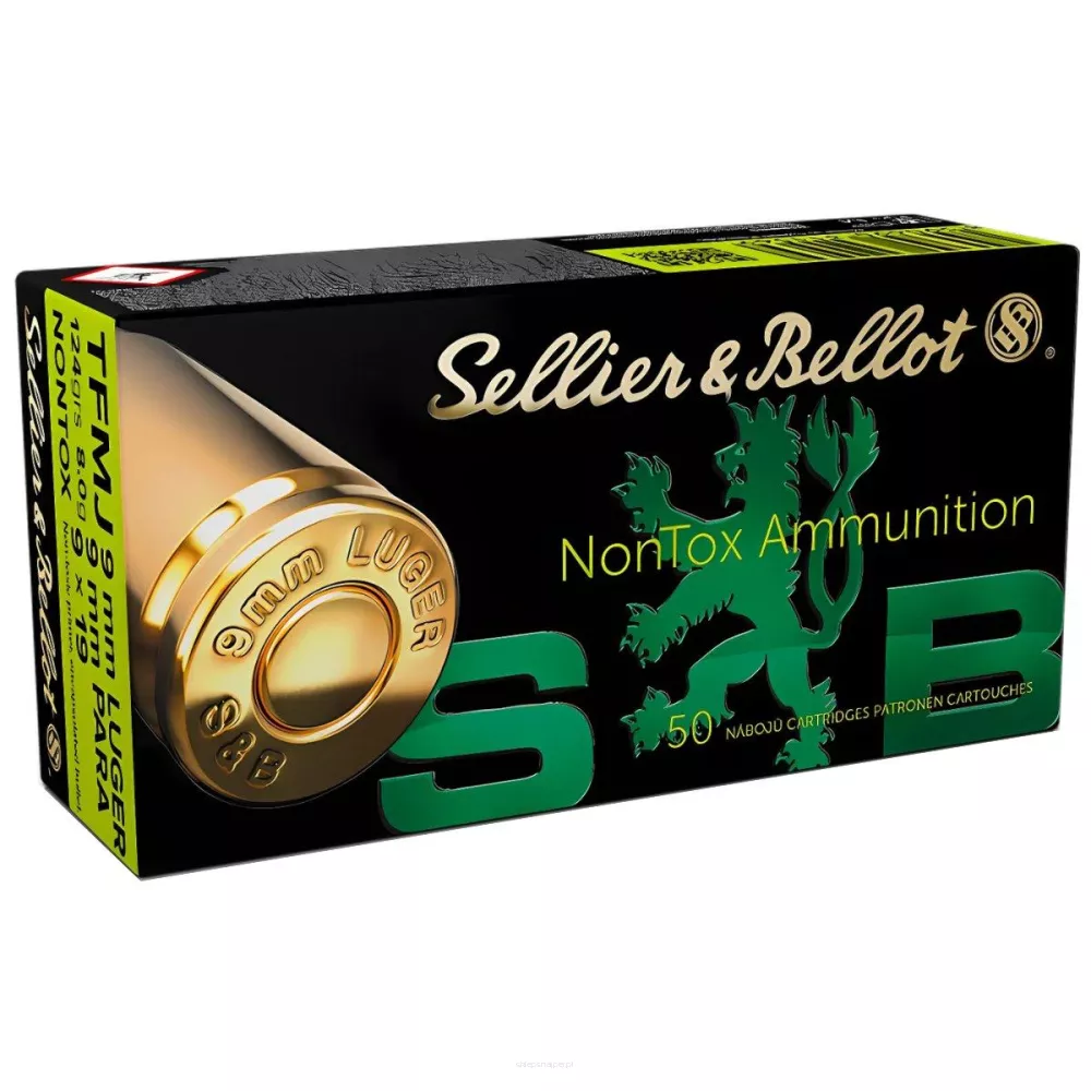 Am. Kul. Sellier&Bellot Nontox - 9x19 8 g TFMJ
