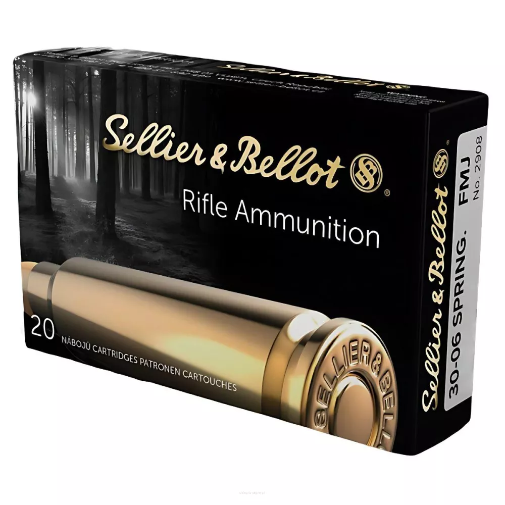 Am. Kul. Sellier&Bellot GARAND - .30-06 9,7g FMJ - Opk. 20 szt.