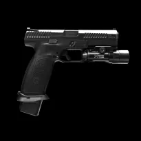 Strike Industries - Powiększony lejek magazynka do pistoletu CZ P-10 F - Czarny - SI-CZP10F-MAGWELL - 10