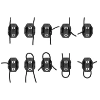 Strike Industries - Chwyt przedni Strike Stacked Angled CMS - M-LOK - Czarny - SI-AR-CMS-SAF - 8