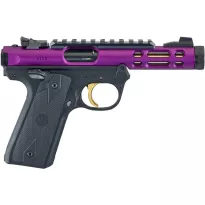 Ruger Mark IV 22/45 Lite Purple/Gold (43931) - 4