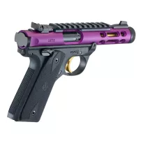 Ruger Mark IV 22/45 Lite Purple/Gold (43931) - 5
