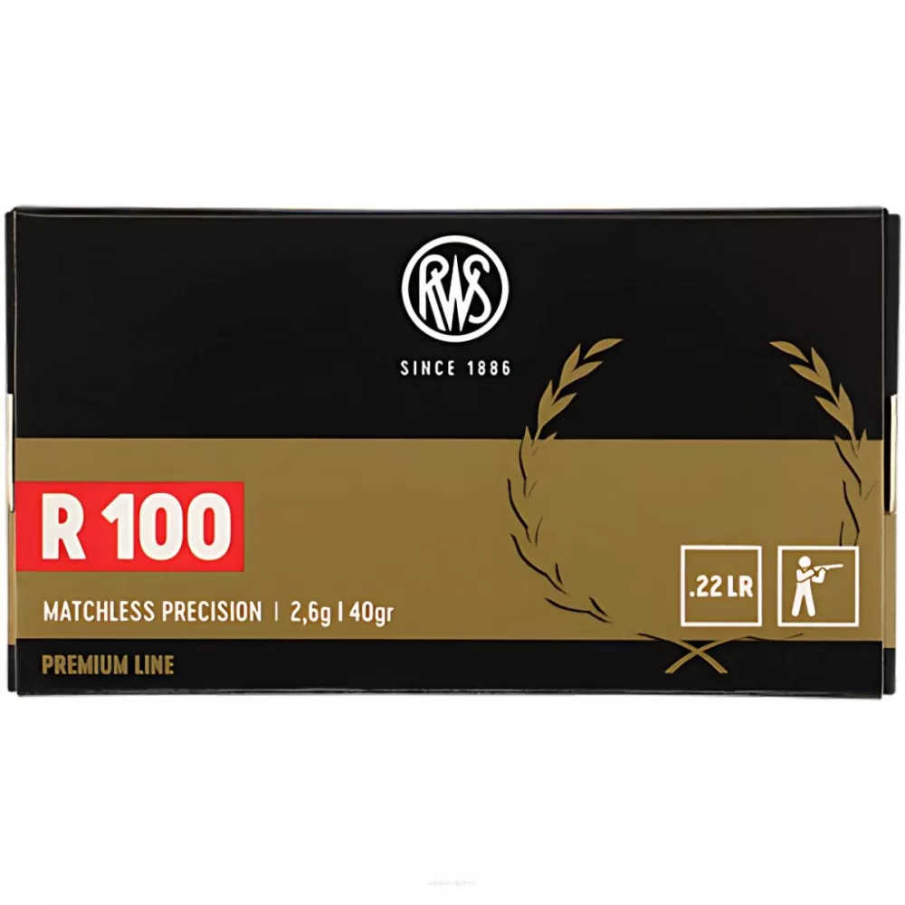 Am. B. Z. RWS R100 - .22 LR 40gr Match - Opk. 50 szt.