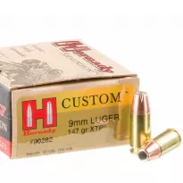 Am. Kul. Hornady Custom - 9x19 9,5 g / 147 gr XTP - Opk. 25 szt.  - 2
