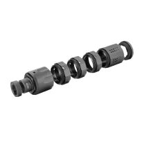 Strike Industries - Kompensator Pistolet - 9x19 - Black - 1/2x28 - SI-PISTOL-LC-BK - 2