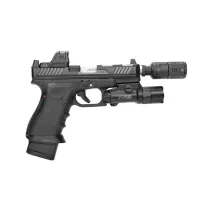 Strike Industries - Kompensator Pistolet - 9x19 - Black - 1/2x28 - SI-PISTOL-LC-BK - 11