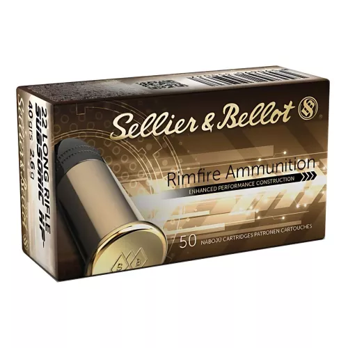 Am. B. Z. Sellier&Bellot Subsonic LRN - .22 LR 2,6g / 40gr Subsonic - Opk. 50 szt.