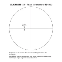 Vortex - Luneta celownicza Golden Eagle HD 15-60x52 30 mm AO SCR-1 - TCS-1501 - 9