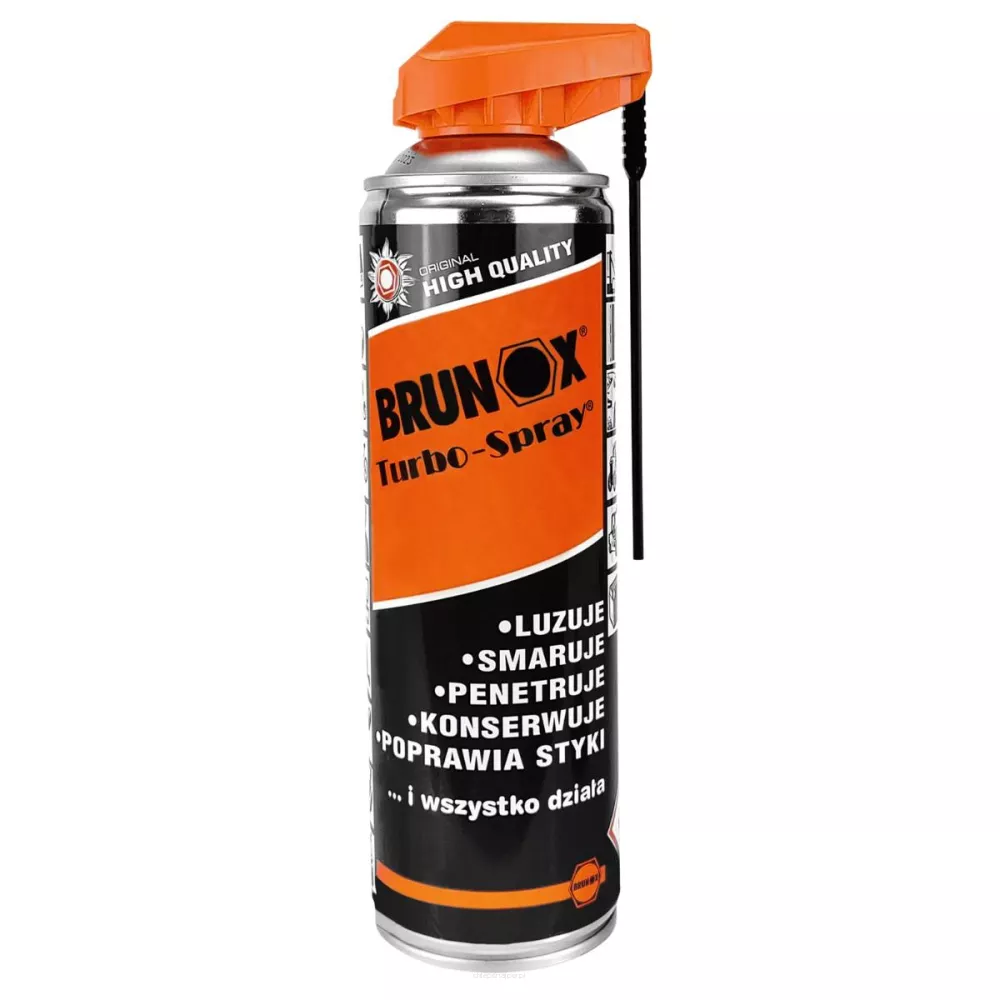 Brunox - Turbo-Spray - wielofunkcyjny spray konserwujący - 500 ml