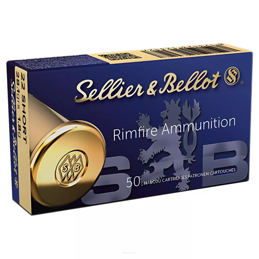 Am. Kul. Sellier&Bellot Short - 1,8g - Opk. 50 szt.