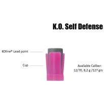 Am. Śrut. Brenneke Self Defense - 12/70 8,2g - 2