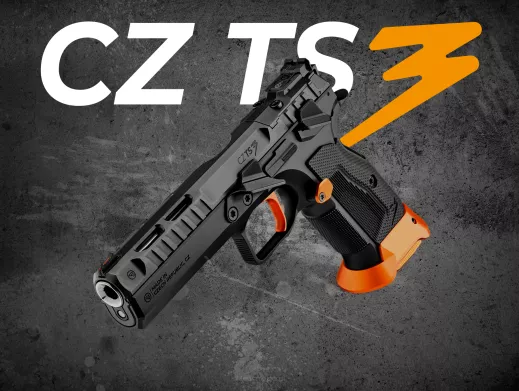 CZ TS 3 ORANGE – nowa definicja pistoletu sportowego Optics-Ready od CZ