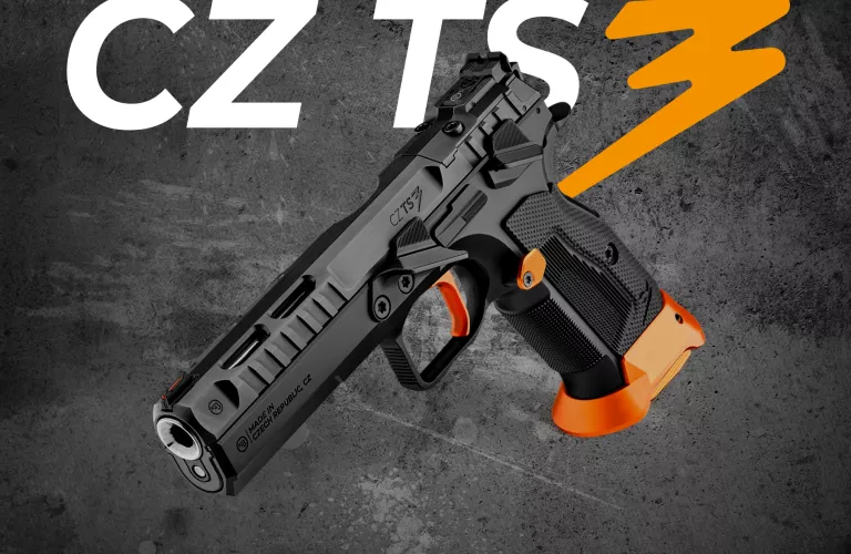 CZ TS 3 ORANGE – nowa definicja pistoletu sportowego Optics-Ready od CZ